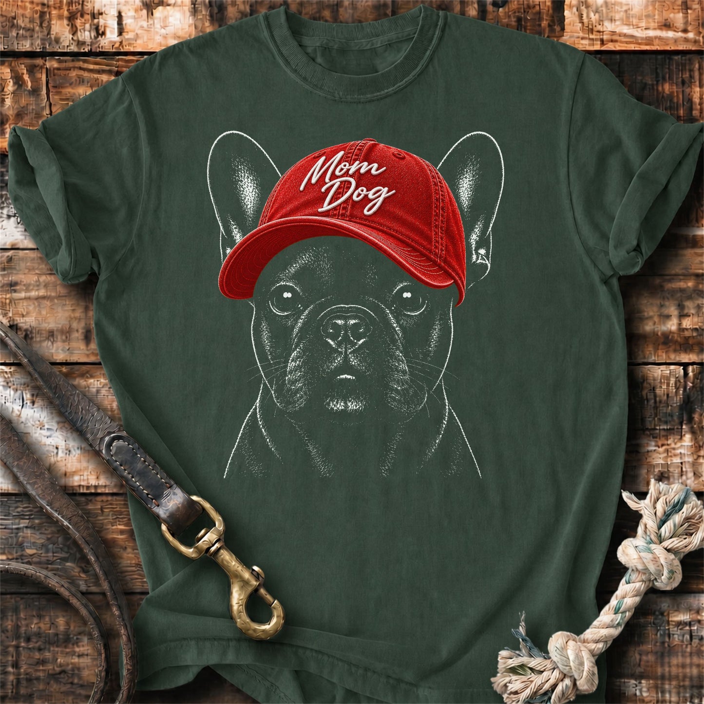 Frenchie Mom Dog - Moss